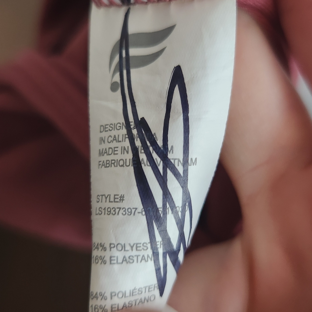 NWOT Fabletics Talia Thong Bodysuit Size Small - Picture 5 of 6